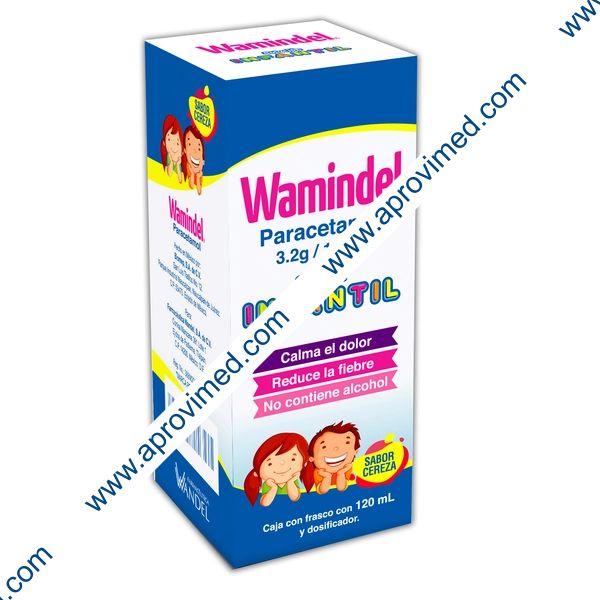 WAMINDEL SOLUCIÓN Infantil Fco. 120 ML. 3.2 G/100 ML.