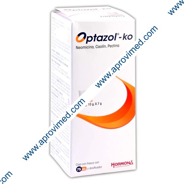 OPTAZOL-KO SUSP. Fco. 75 ML. 0.733-10-0.7 G/100 ML.