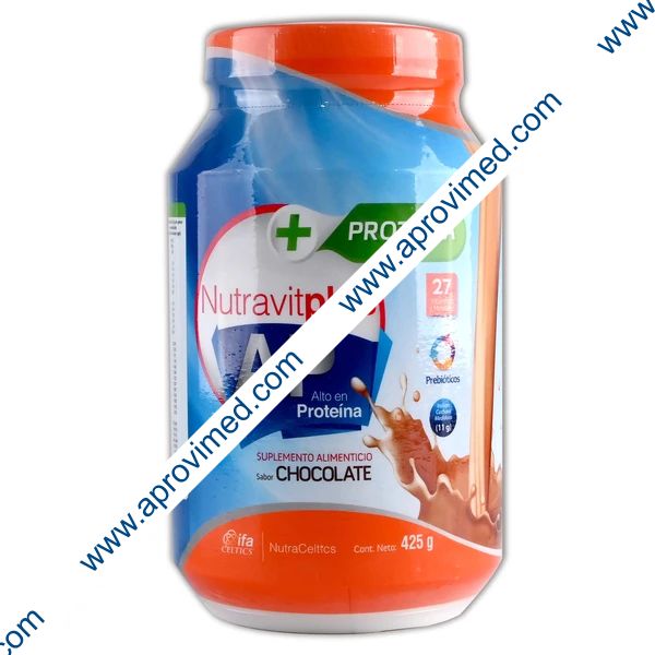 NUTRAVITPLUS AP Sabor CHOCOLATE Fco/Polvo 425 MG.