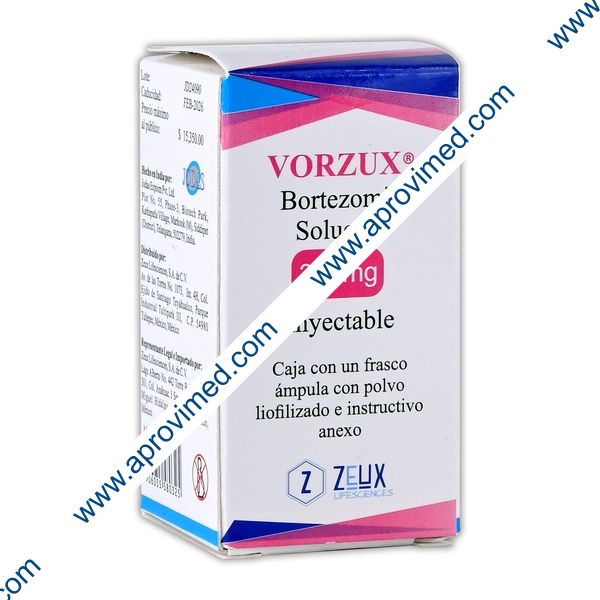 VORZUX Sol. Iny. c/1 FCO. AMP. 3.50 MG.