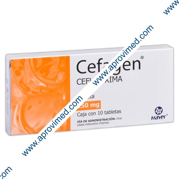 CEFAGEN c/10 TABS. 250 MG.