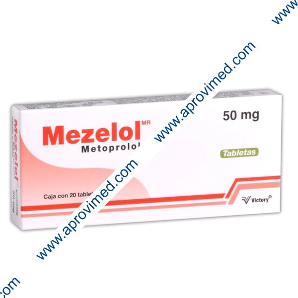MEZELOL c/ 20 TABS. 50 MG.