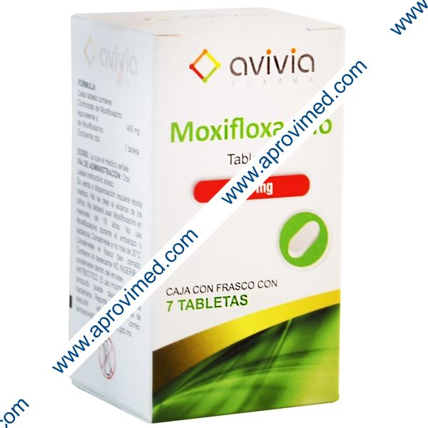 MOXIFLOXACINO (Avivia) c/7 TABS. 400 MG.