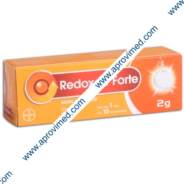 REDOXON FORTE c/10 COMPS. EFERVS. Sabor Naranja 2 G.