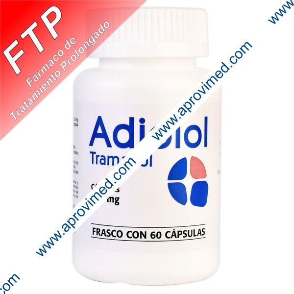 ADIOLOL Fco. c/60 CAPS. 100 MG.