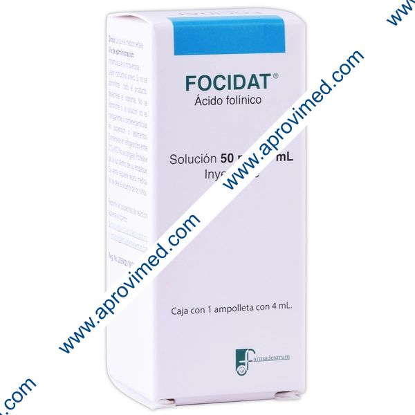 FOCIDAT Sol. Iny. c/1 AMPTA. 50 MG/4 ML.