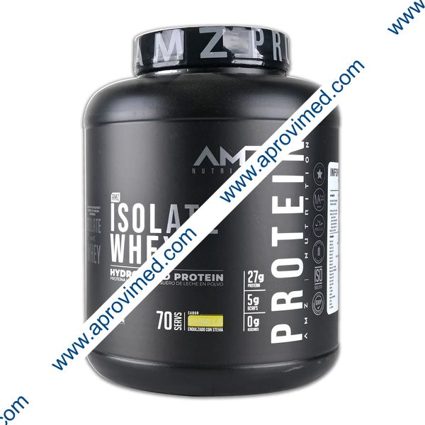 ISOLATE WHEY (AMZ) POLVO Sabor Vainilla Bote 2.310 KG.