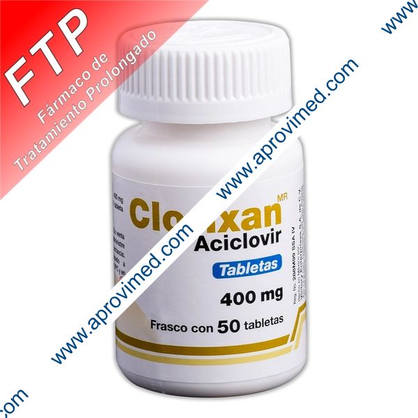 CLORIXAN c/50 TABS. 400 MG.