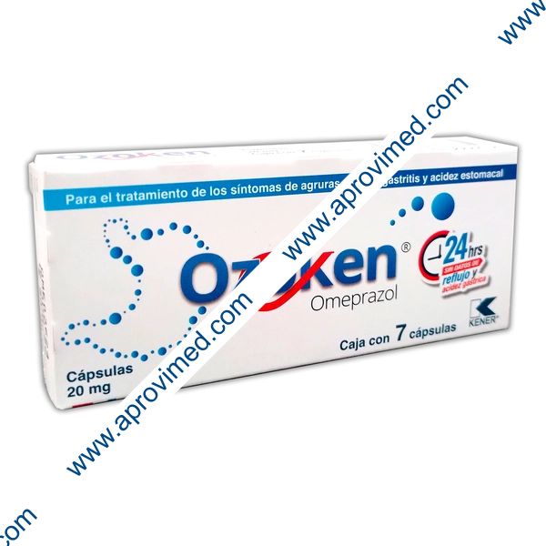 OZOKEN c/7 CAPS. 20 MG.