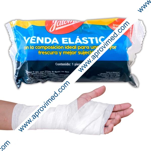 VENDA ELÁSTICA (Jaloma) A: 10cm. L: 5mt. c/1 Pza.
