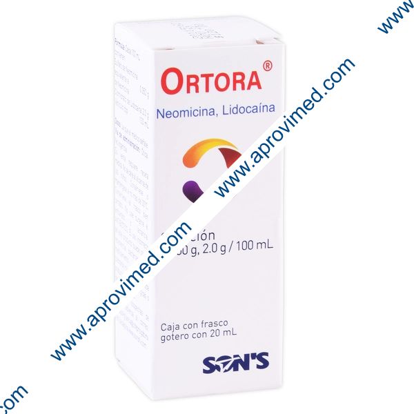 ORTORA SOL. ÓTICA Fco. Gotero 20 ML. 0.350-2.0 G/100 ML.