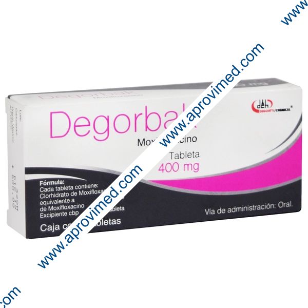 DEGORBAK c/7 TABS. 400 MG.