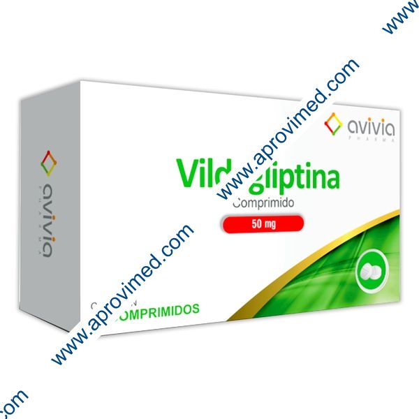 VILDAGLIPTINA (Avivia) c/28 COMPS. 50 MG.