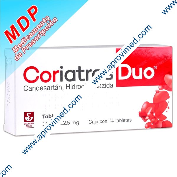 CORIATROS DUO c/14 TABS. 16/12.5 MG.