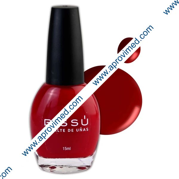 BISSÚ ESMALTE DE UÑAS Tono 015-Rubí 15 ML.