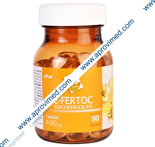 E-FERTOC Fco. c/90 CAPS. 400 MG.