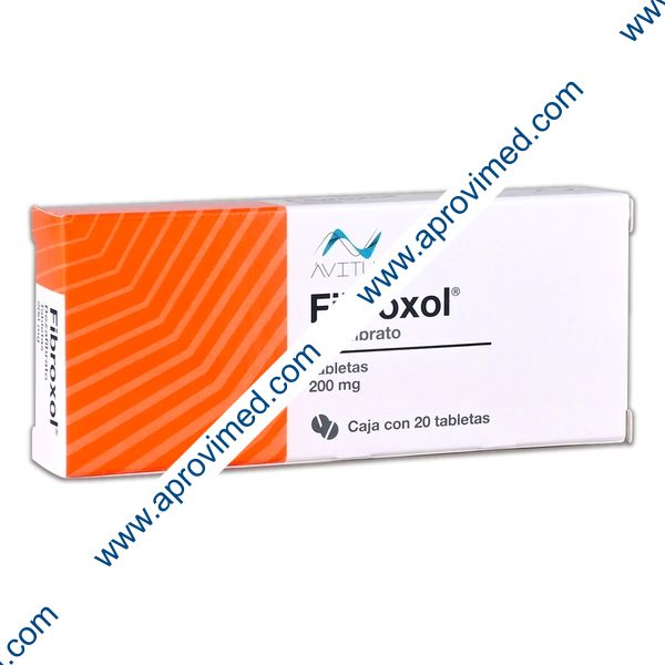 FIBROXOL c/20 TABS. 200 MG.