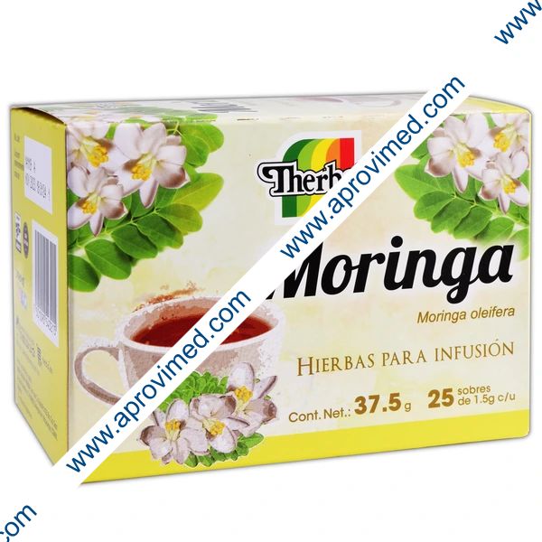 MORINGA p/Infusión c/25 SOBS. 1.5 G.