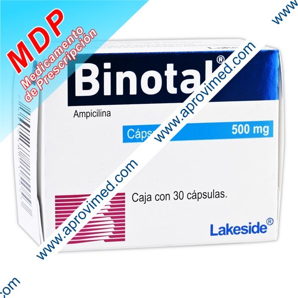 BINOTAL c/30 CAPS. 500 MG.