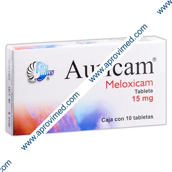 AURICAM c/10 TABS. 15 MG.