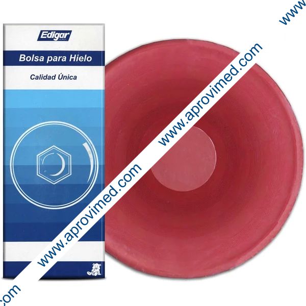 BOLSA DE HULE PARA HIELO (Edigar) Cap. 1 LT. c/1 Pza.