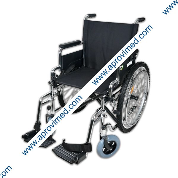 SILLA DE RUEDAS TODO TERRENO 19" (Eko-Mobility) Mod. Color Negro.