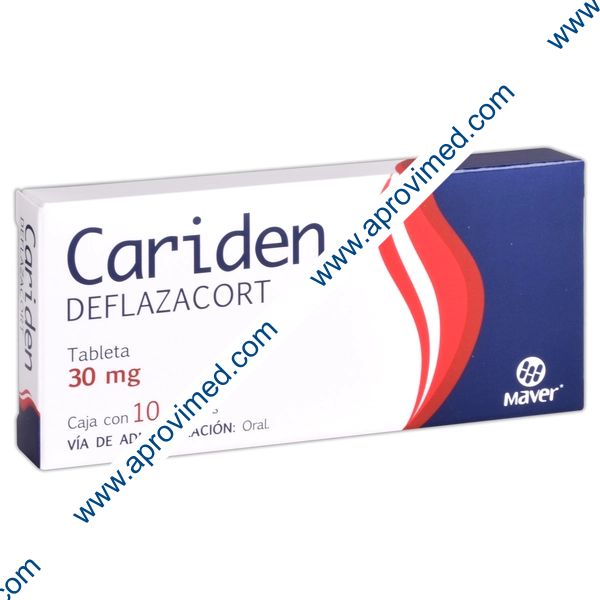 CARIDEN c/10 TABS. 30 MG.