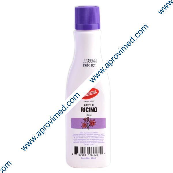 ACEITE de RICINO Clásico (Jaloma) Fco. 60 ML.