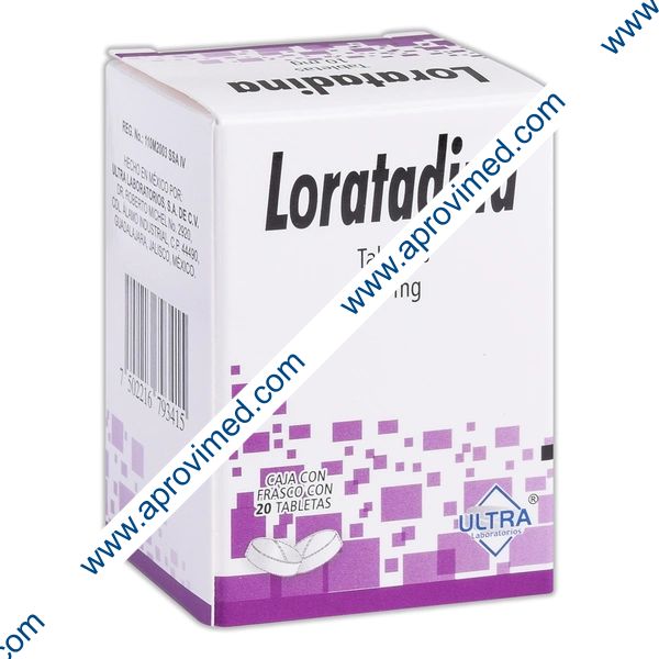 LORATADINA (Ultra) c/20 TABS. 10 MG.