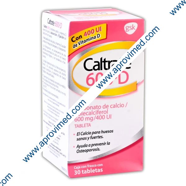 CALTRATE 600+D c/30 TABS. 600 MG/400 UI.