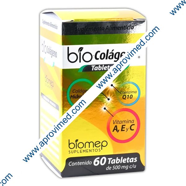 BIO-COÁLGENO c/60 TABS. 500 MG.