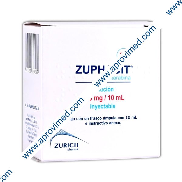 ZUPHACIT Sol. Iny. c/1 FCO. AMP. 500 MG/10 ML.