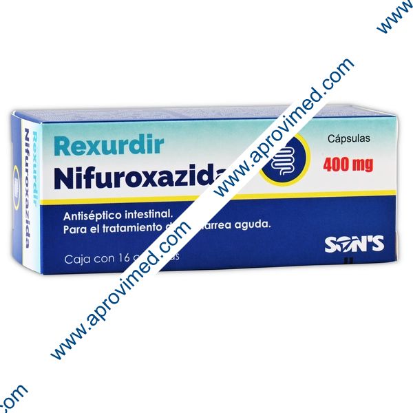 REXURDIR c/16 CAPS. 400 MG.
