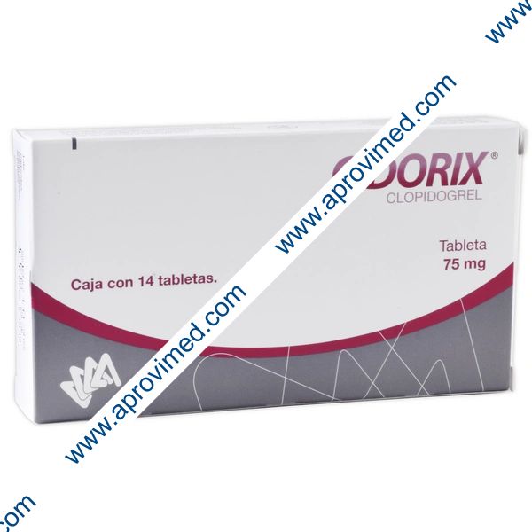CIDORIX c/14 TABS. 75 MG.