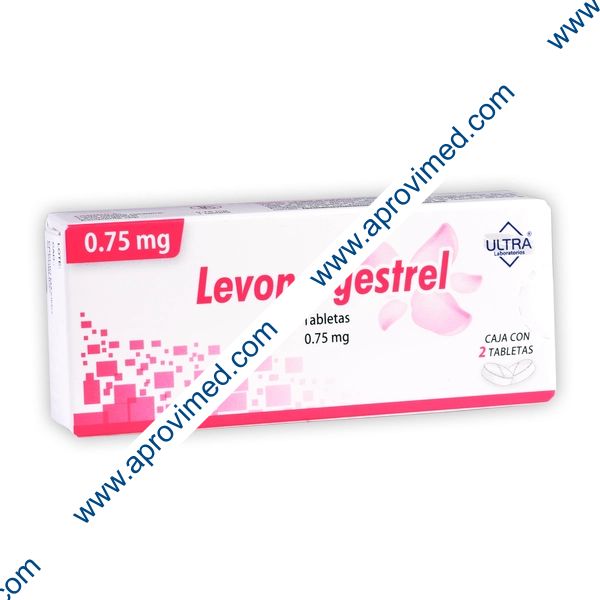 LEVONORGESTREL (Ultra) c/2 TABS. 0.75 MG.