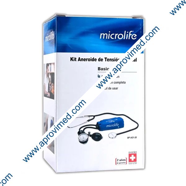 KIT ANEROIDE DE TENSIÓN ARTERIAL BASICO Mod. BP AG1-20
