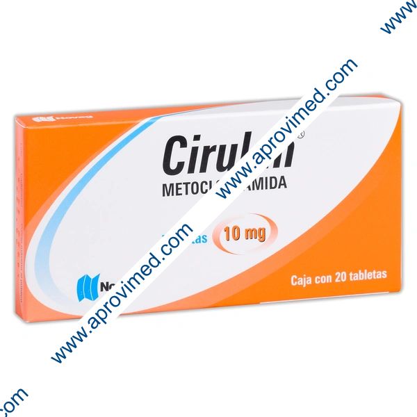 CIRULAN c/20 TABS. 10 MG.