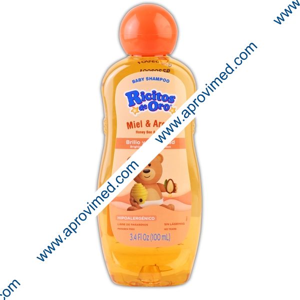 RICITOS DE ORO Miel & Argán BABY SHAMPOO Fco. c/100 ML.