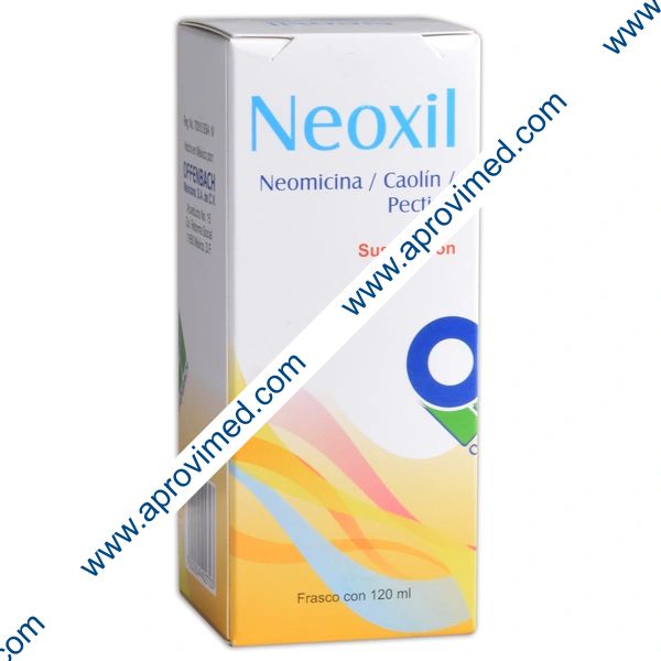 NEOXIL SUSP. Fco. 120 ML. 0.710-20.0-1.0 G/100 ML.