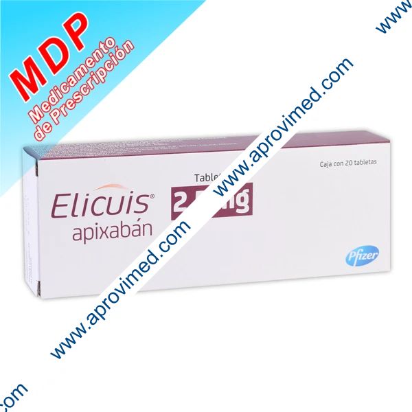 ELICUIS c/20 TABS. 2.5 MG.