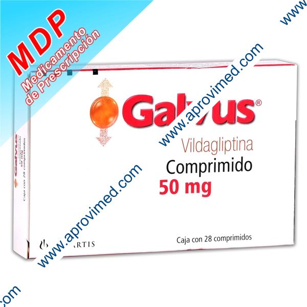 GALVUS c/28 COMPS. 50 MG.