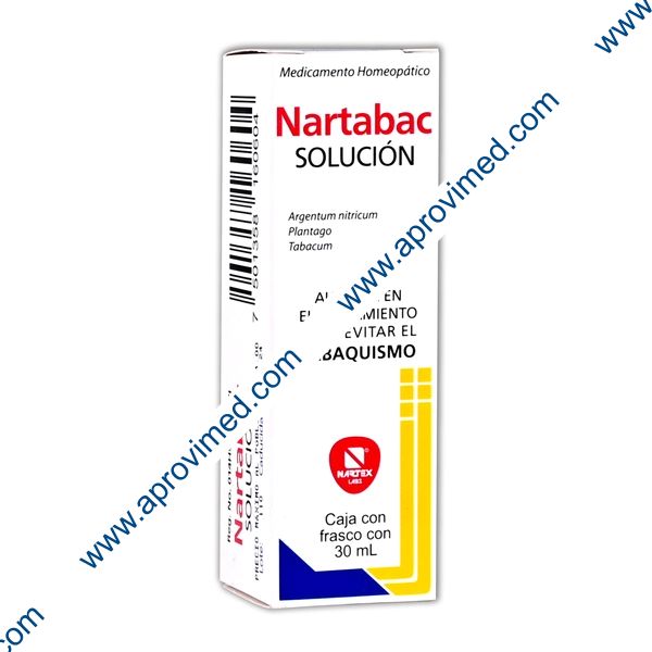 NARTABAC SOLUCIÓN Fco 30 ML. 3D-1D-3D/100 ML.