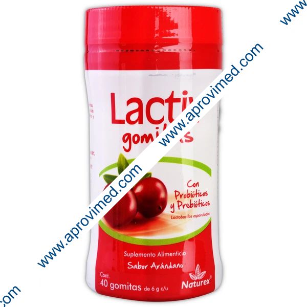 LACTIV Fco. c/40 Gomitas 6 G.