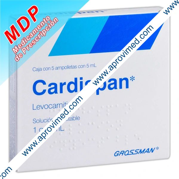 CARDISPAN Sol. Iny. c/5 AMPTAS. 1 G/5 ML.
