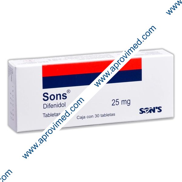 SONS c/30 TABS. 25 MG.