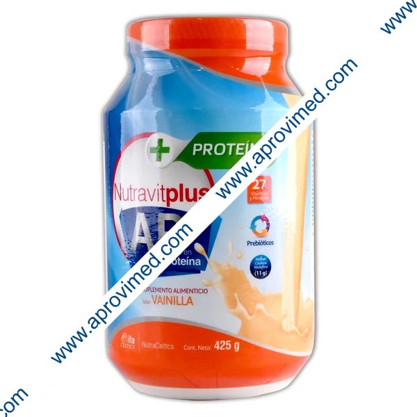 NUTRAVITPLUS AP Sabor VAINILLA Fco/Polvo 425 G.