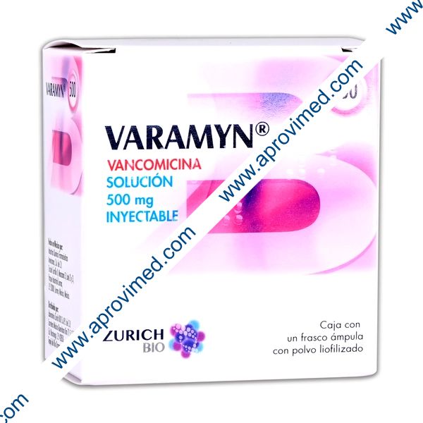 VARAMYN Sol. Iny. c/1 FCO. AMP. 500 MG.