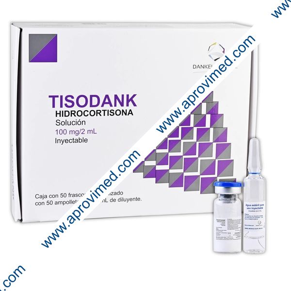 TISODANK Sol. Iny. c/50 FCO. AMP. 100 MG/2 ML.
