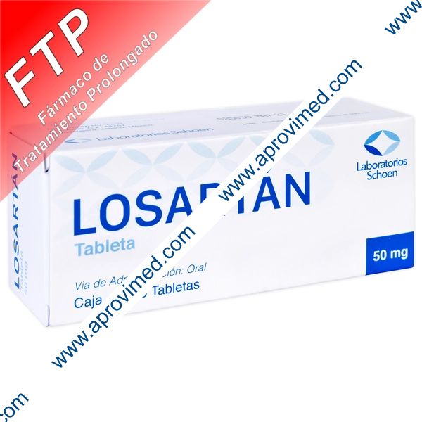 LOSARTÁN (Schoen) c/90 TABS. 50 MG.