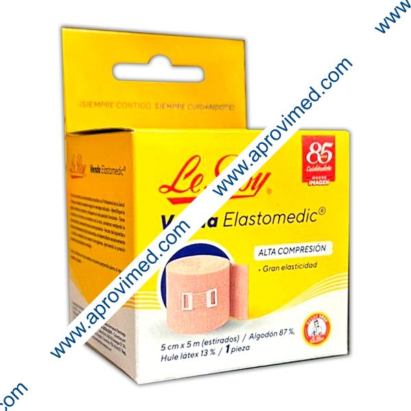 VENDA ELASTOMEDIC (Le Roy) A: 5cm. L: 5mt. c/1 Pza.